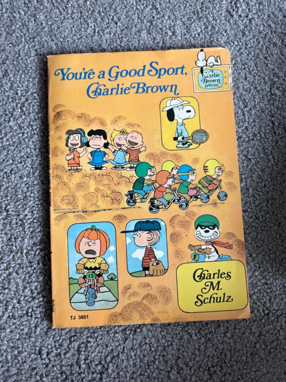 Vintage 1976 You're A Good Sport, Charlie Brown - Peanuts Book